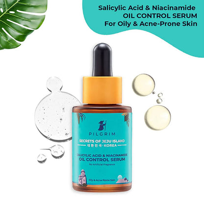 Pilgrim Salicylic Acid & Niacinamide Oil Control Serum