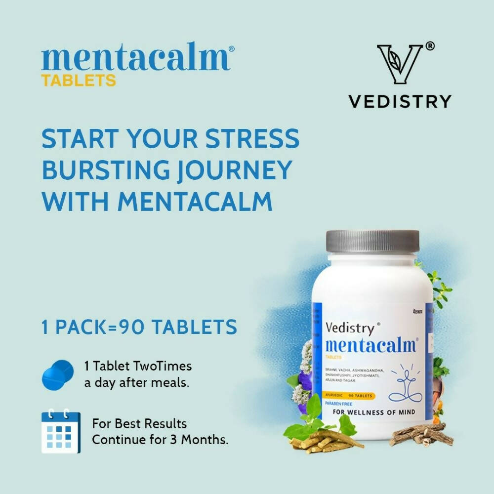 Vedistry Mentacalm Tablets