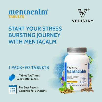 Vedistry Mentacalm Tablets