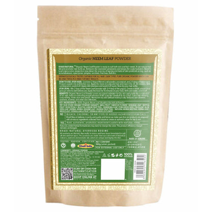 Khadi Natural Organic Neem Leaf Powder