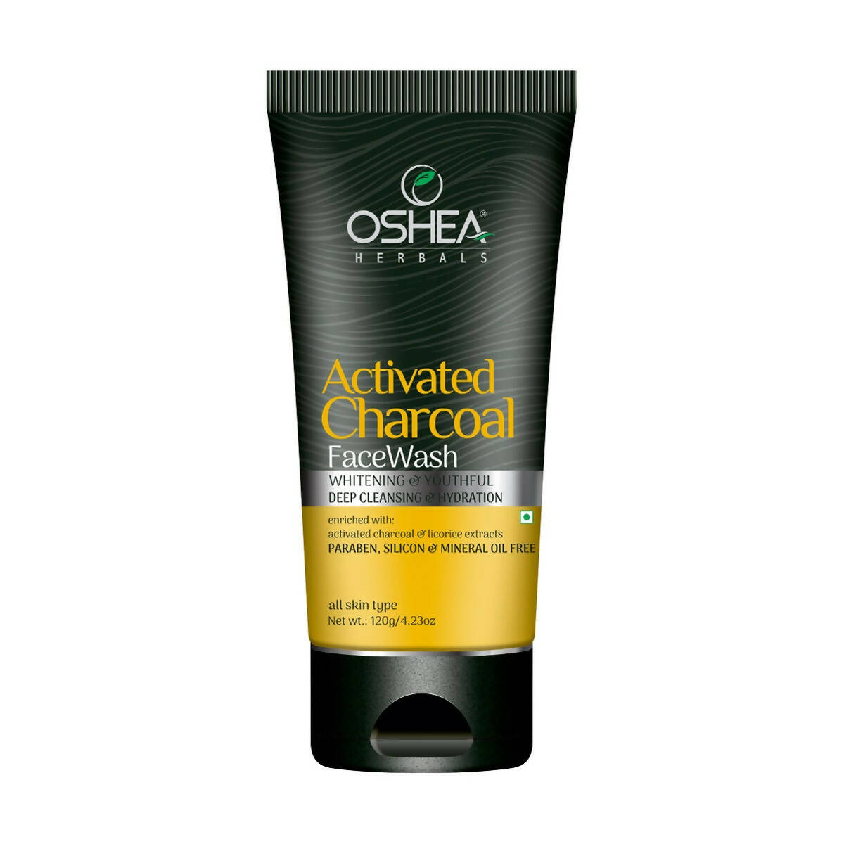 Oshea Herbals Activated Charcoal Face Wash - usa canada australia