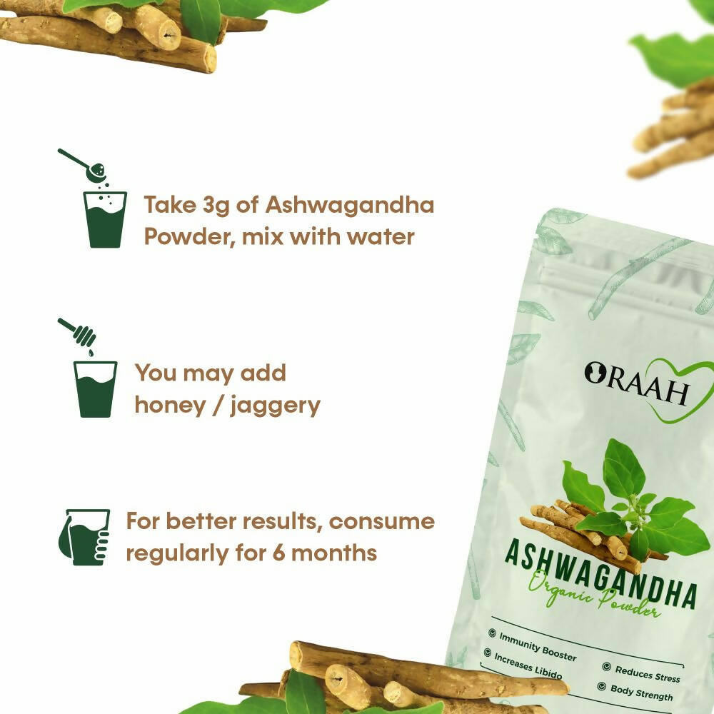 Oraah Shatavari & Ashwagandha Herbal Powders Combo