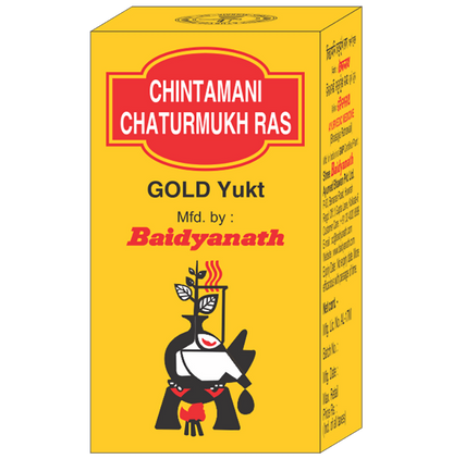 Baidyanath Chintamani Chaturmukh Ras Gold Yukt -  buy in usa 