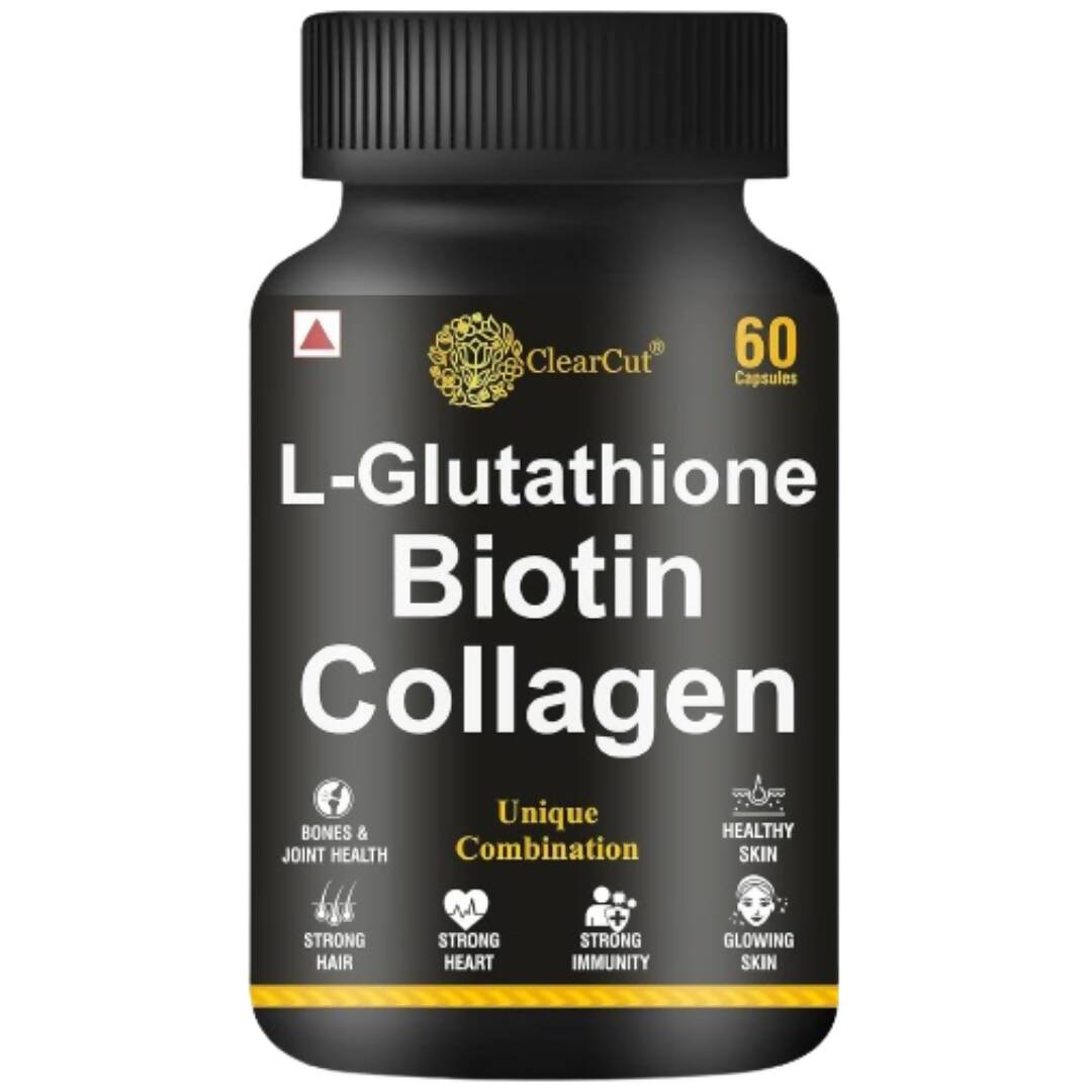 ClearCut L-Glutathione Biotin Collagen Capsules