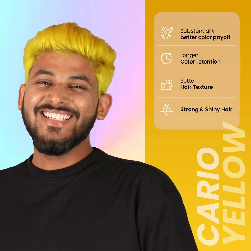 Anveya Semi Permanent Hair Color - Cairo Yellow