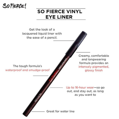 Revlon So Fierce Vinyl Eye Liner - Mighty Mocha