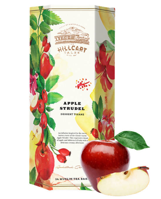 The Hillcart Tales Apple Strudel Dessert Tisane Tea Bags