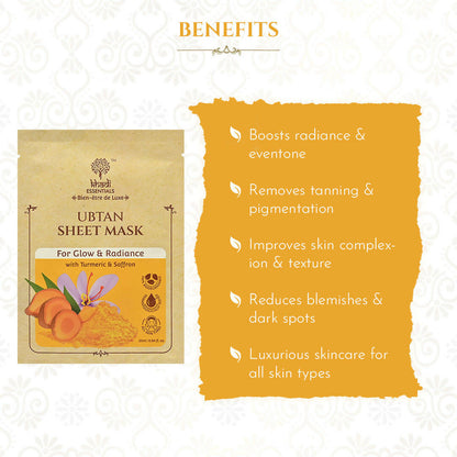 Khadi Essentials Ubtan Serum Sheet Mask