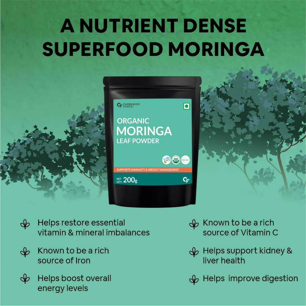 Carbamide Forte Organic Moringa Leaf Powder