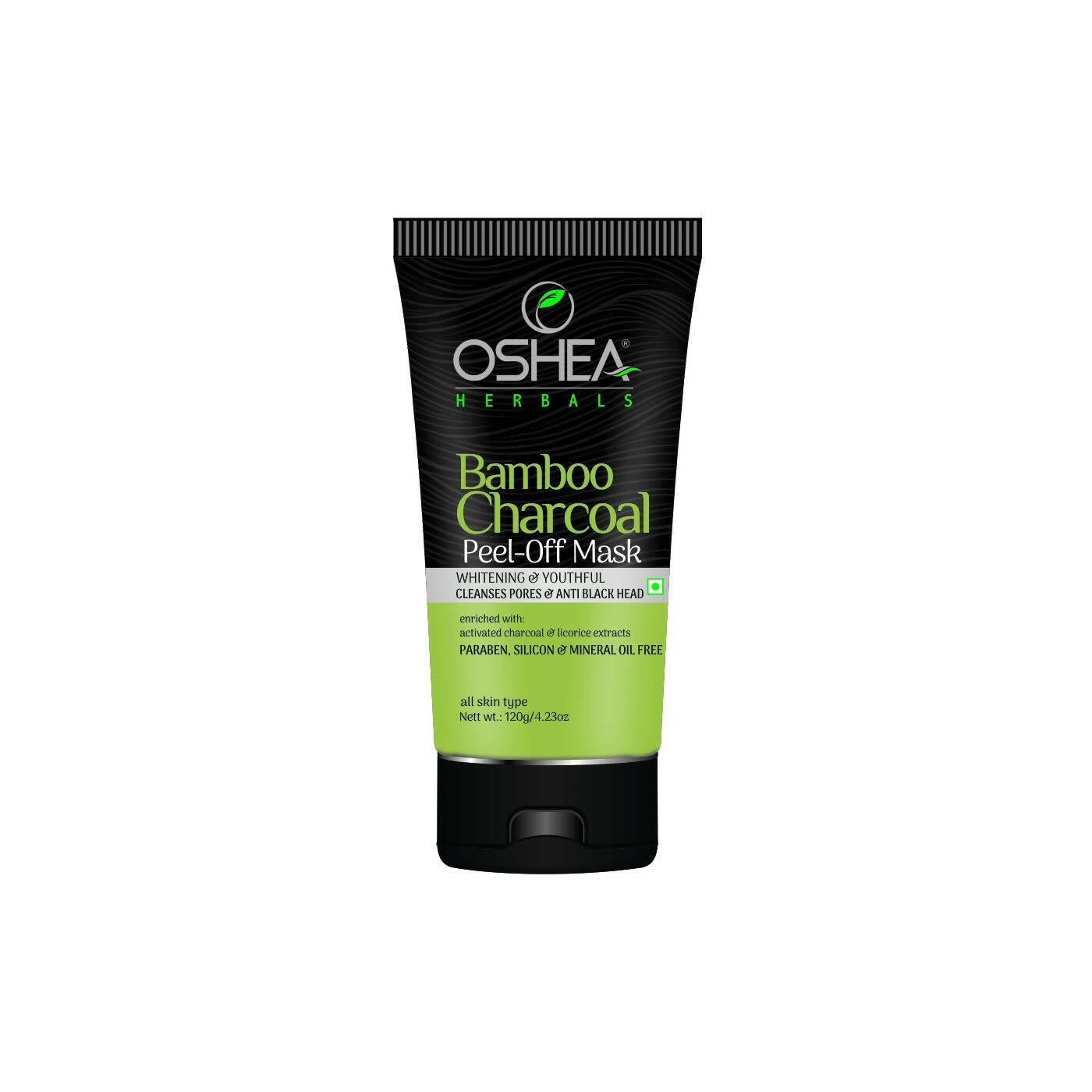 Oshea Herbals Bamboo Charcoal Peel-Off Mask - usa canada australia