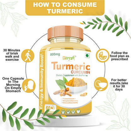 Divya Shree Turmeric Curcumin Capsules