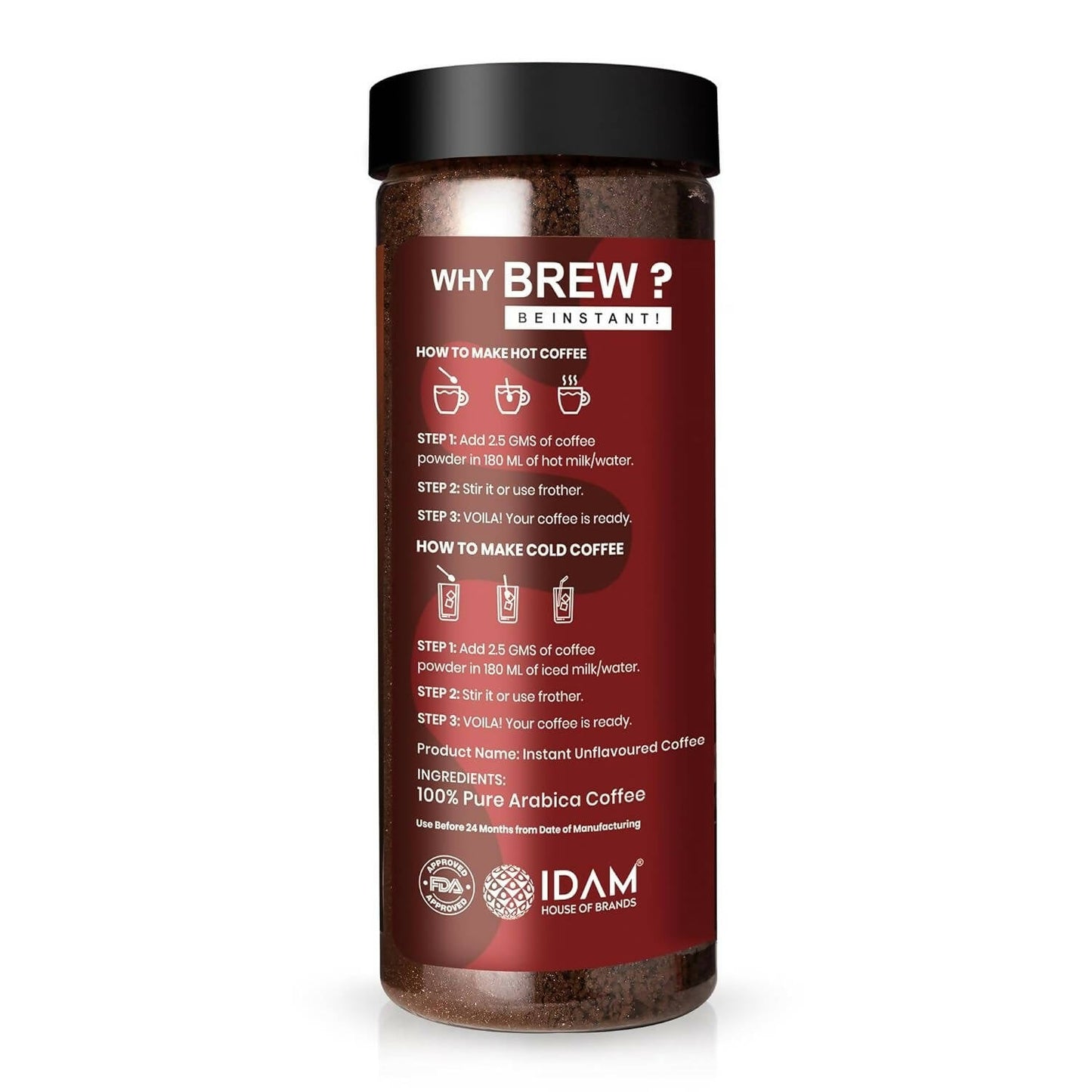 Bevzilla Chocolate & Mocha Coffee Powder 100% Pure Arabica