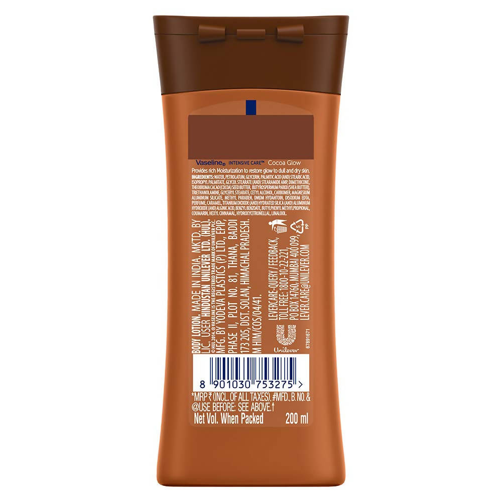 Vaseline Intensive Care Cocoa Glow Body Lotion