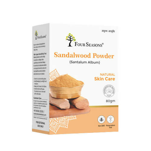 Four Seasons Sandalwood Face Pack Powder - BUDNE