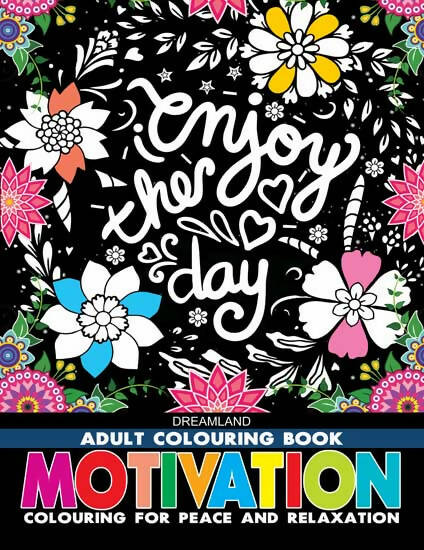 Dreamland Motivation- Colouring Book for Adults -  buy in usa 