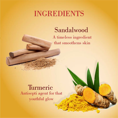 Prakriti Herbal Soap Turmeric and Sandal