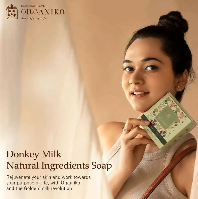 Organiko Donkey Milk Natural Ingredients Soap