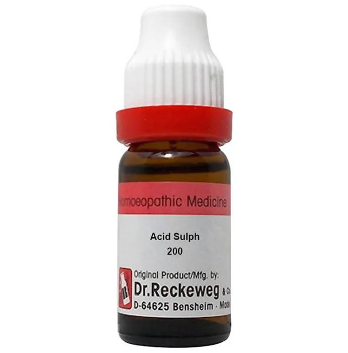 Dr. Reckeweg Acid Sulph Dilution - usa canada australia