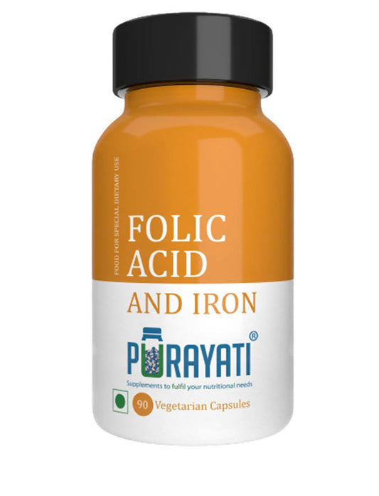 Purayati Folic Acid And Iron Capsules