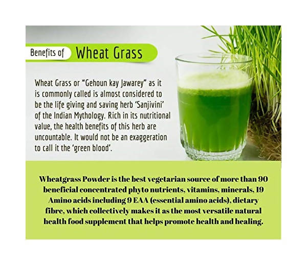 Herbal Hills Wheat-O-Power Wheatgrass Powder