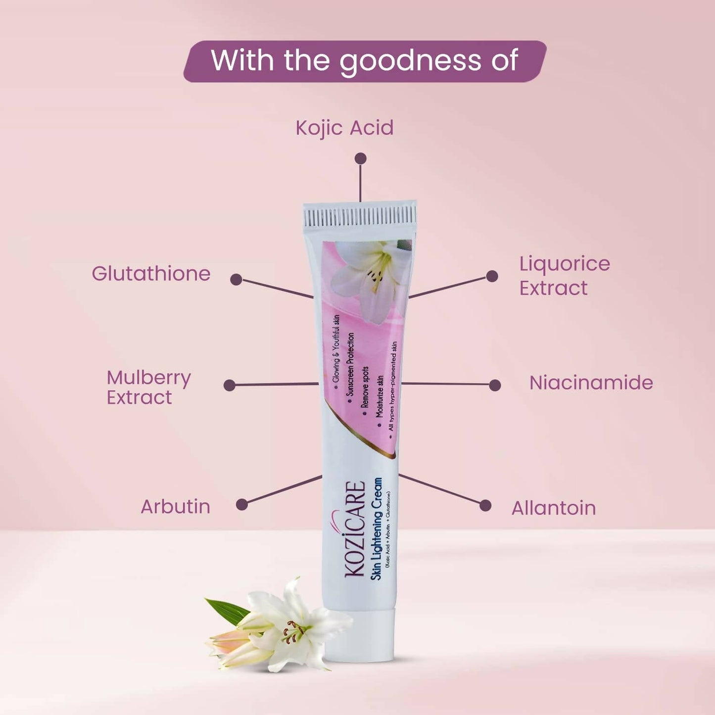 Healthvit Kozicare Skin Lightening Cream