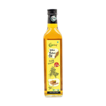 Nutriorg Organic Yellow Mustard Oil -  buy in usa 