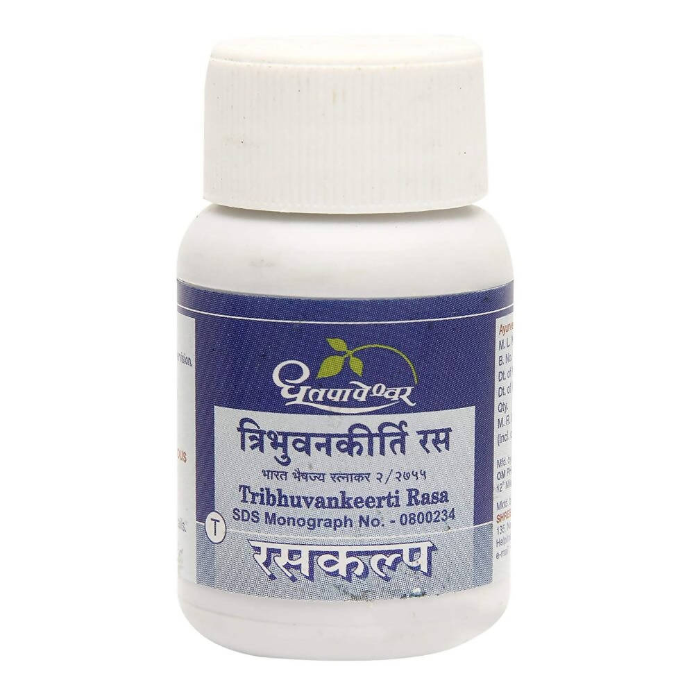 Dhootapapeshwar Tribhuvankeerti Rasa Tablets