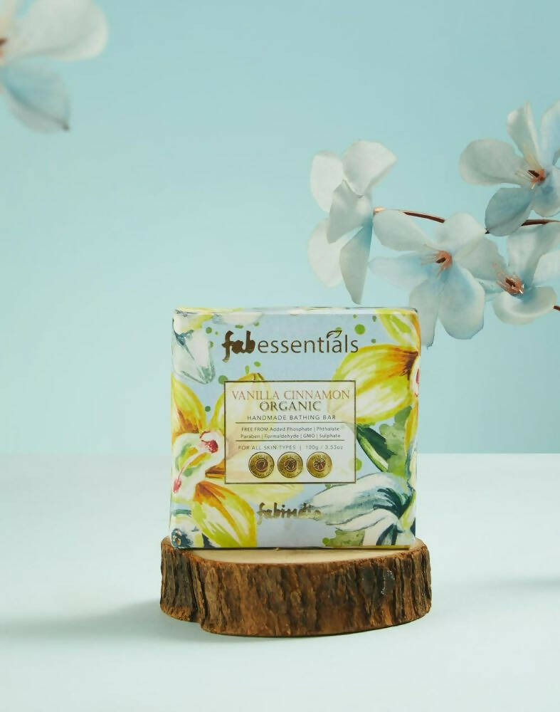 Fabessentials Vanilla Cinnamon Handmade Bathing Bar