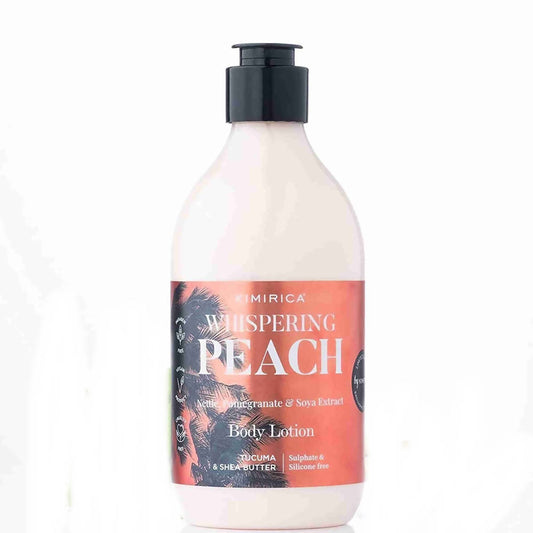 Kimirica Whispering Peach Body Lotion - usa canada australia