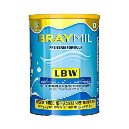 Braymil Pre-Term Formula LBW for the Preterm Baby Powder - BUDNE