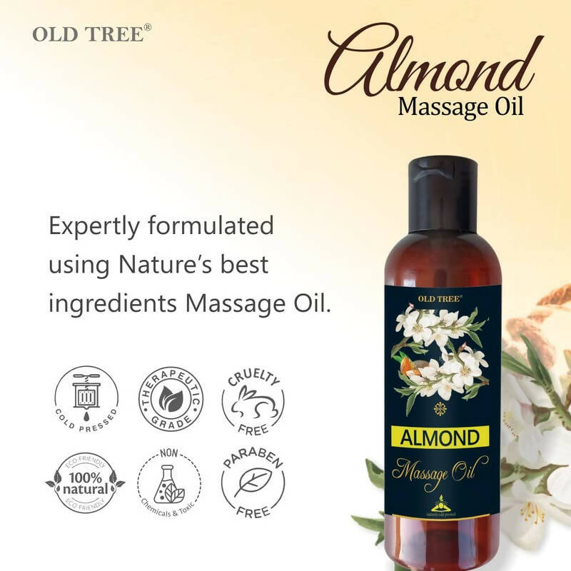 Old Tree Almond Body Massage Oil