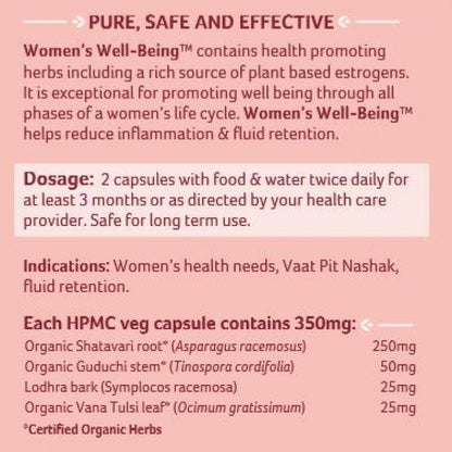 Organic India Women Well Being Capsules