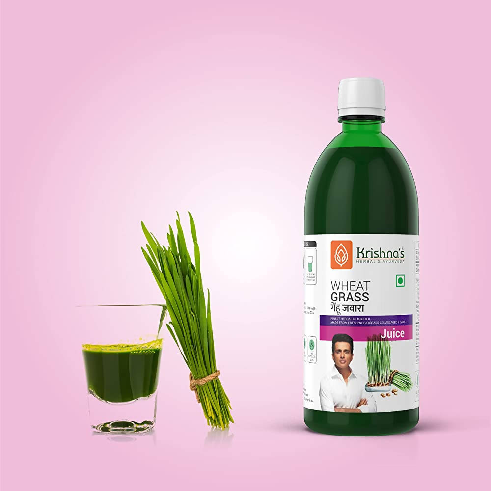 Krishna's Herbal & Ayurveda Wheatgrass Juice