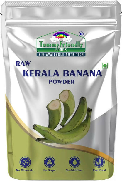 TummyFriendly Foods Natural Raw Kerala Banana Powder -  USA, Australia, Canada 