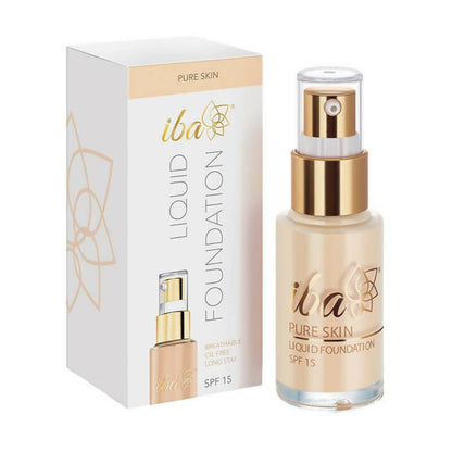 Iba Pure Skin Liquid Foundation SPF 15 - Snow White