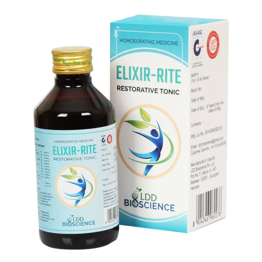 LDD Bioscience Homeopathy Elixir-Rite Restorative Tonic
