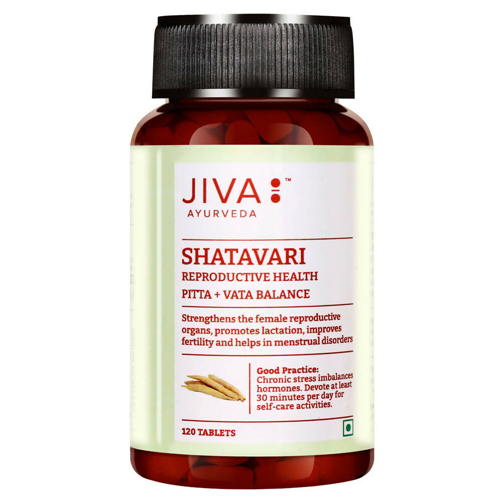 Jiva Ayurveda Shatavari Tablets - BUDNE