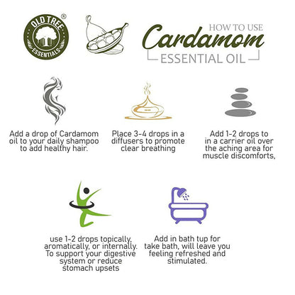 Old Tree Cardamom Essential Oil