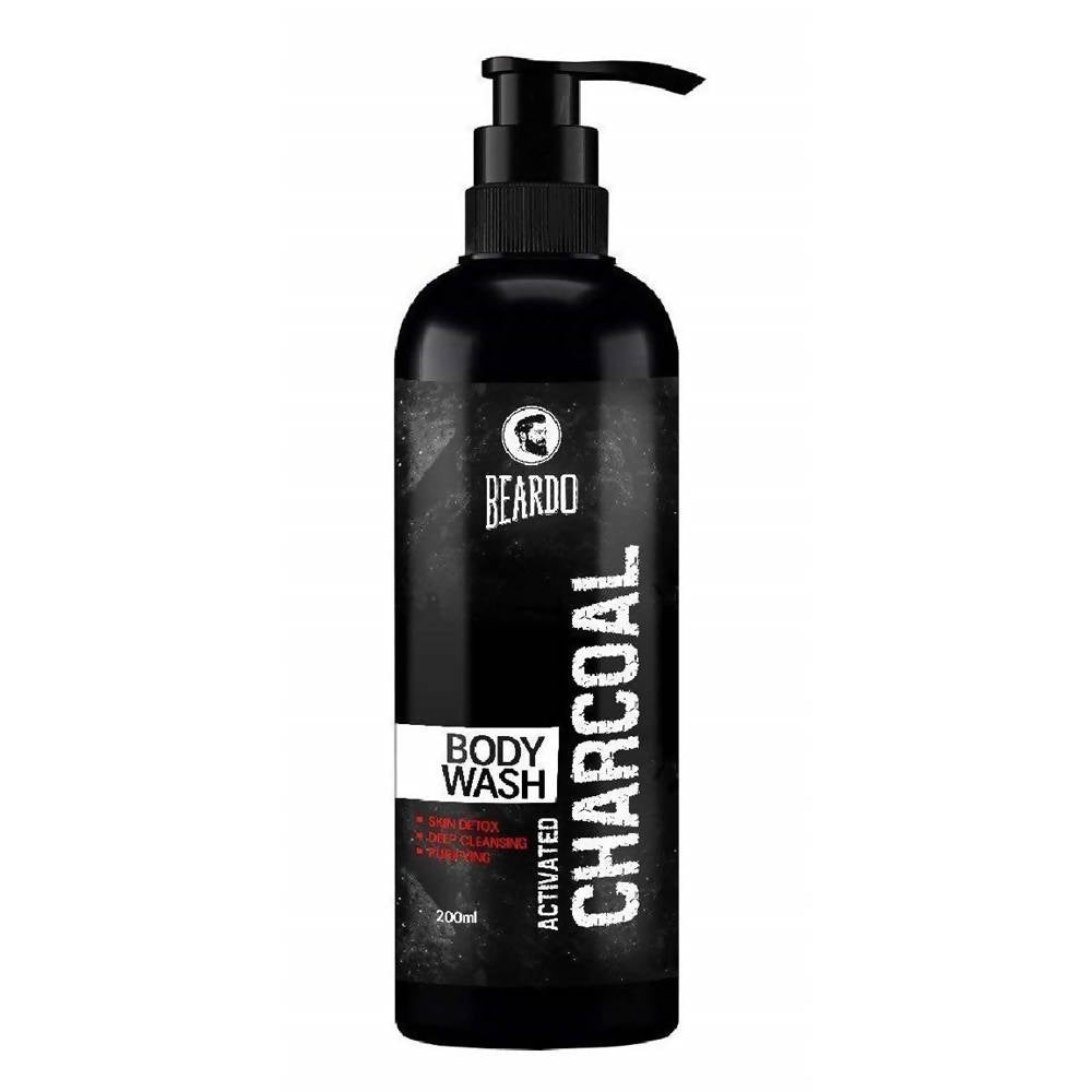 Beardo Activated Charcoal Body Wash - usa canada australia