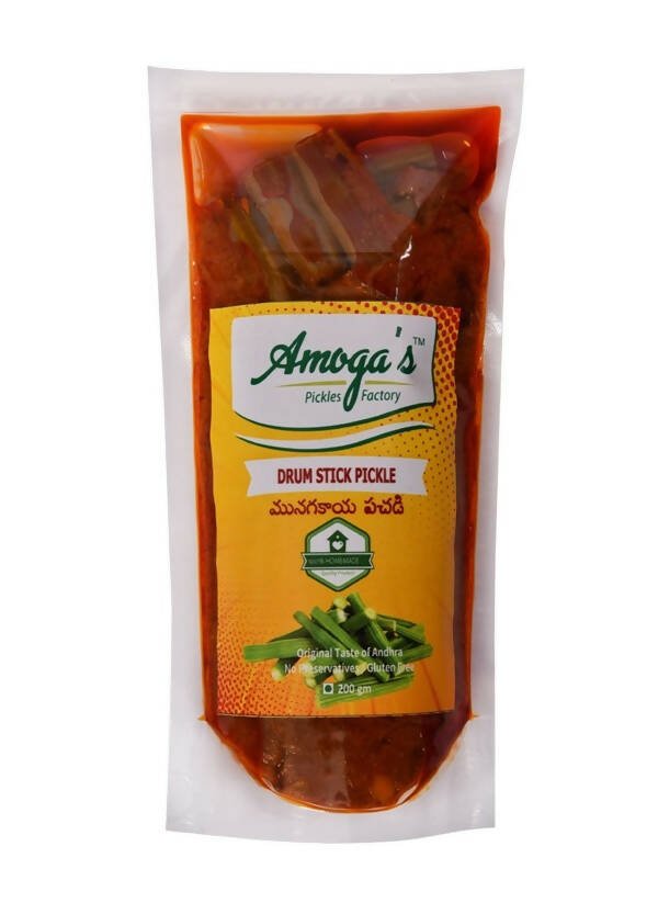 Amoga's Pickles Factory Drumstick Pickle Andhra Style