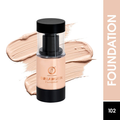 Colors Queen Dream Satin Foundation - 102 Ivory
