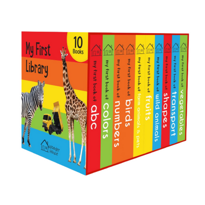 Wonder House Books My First Mini Library : Boxset of 10 Board Books