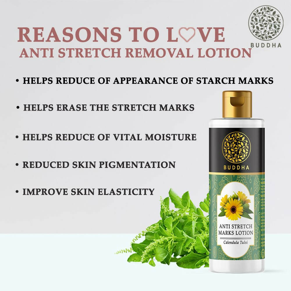 Buddha Natural Anti-Stretch Marks Body Lotion - The Visible Signs Of Stretch Marks