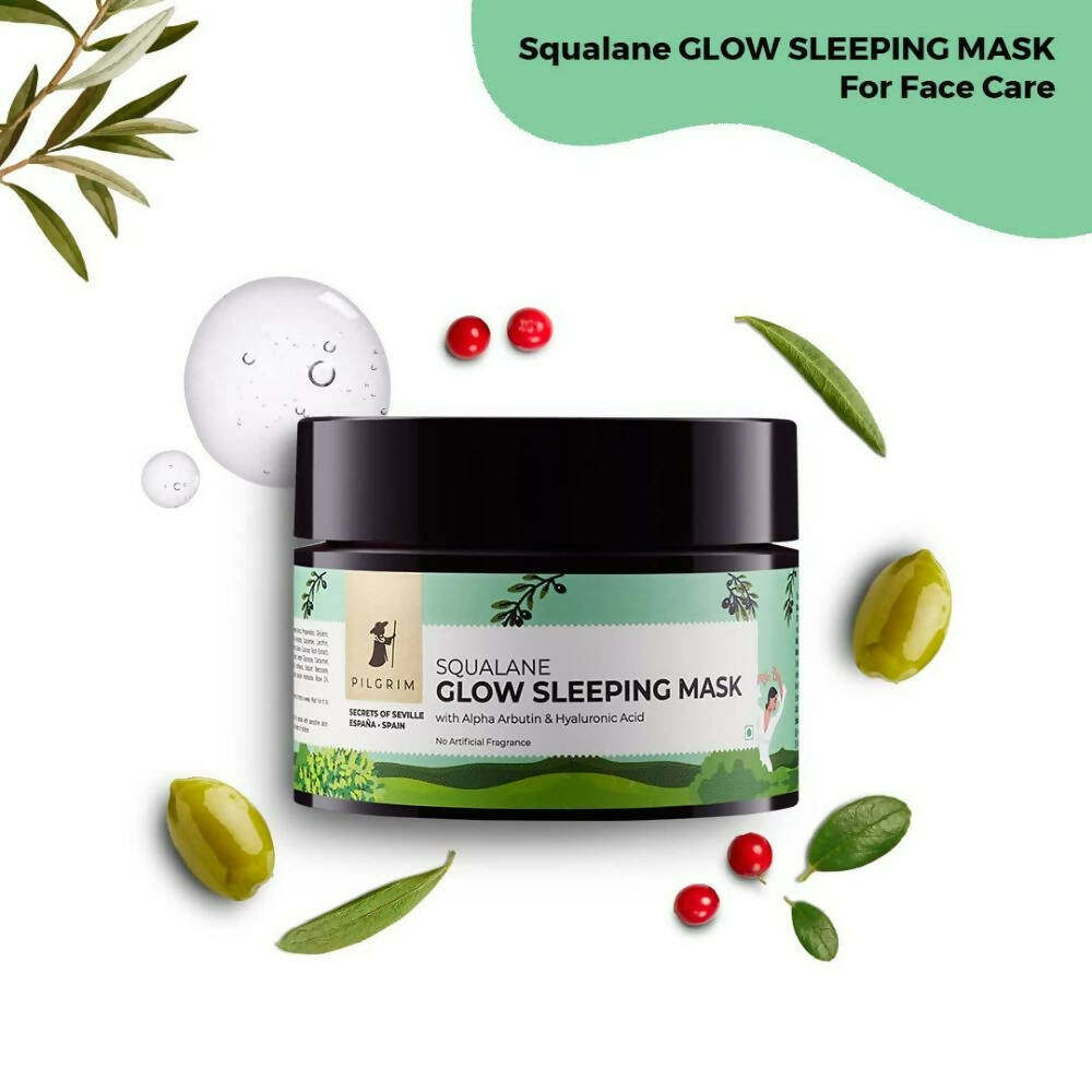 Pilgrim Squalane Glow Sleeping Mask