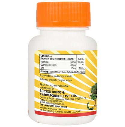 Bakson's Vitamin C Plus & Zinc Capsules