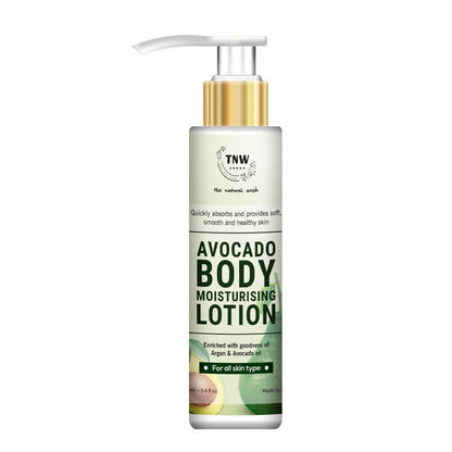 The Natural Wash Avocado Body Moisturising Lotion