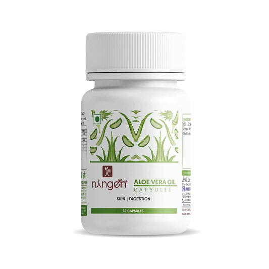 Ningen Aloe Vera Oil Capsules - BUDEN