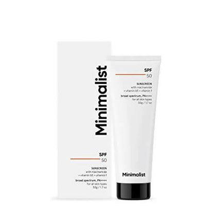 Minimalist Sunscreen Cream SPF 50 - BUDEN