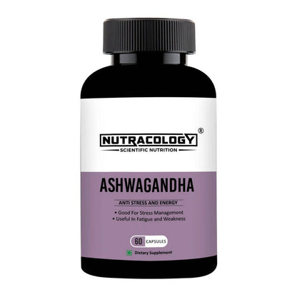 Nutracology Ashwagandha Tablets For Stamina Energy and Strength - usa canada australia