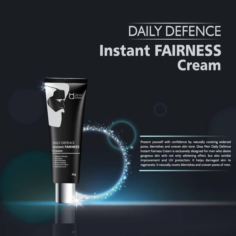 Qraa Men Daily Defence Instant Fairness Cream